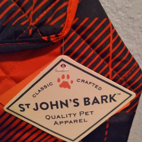 Dog Jacket red & black plaid - Picture 2 of 4